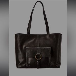 Frye Madison Front Pocket Tote Black